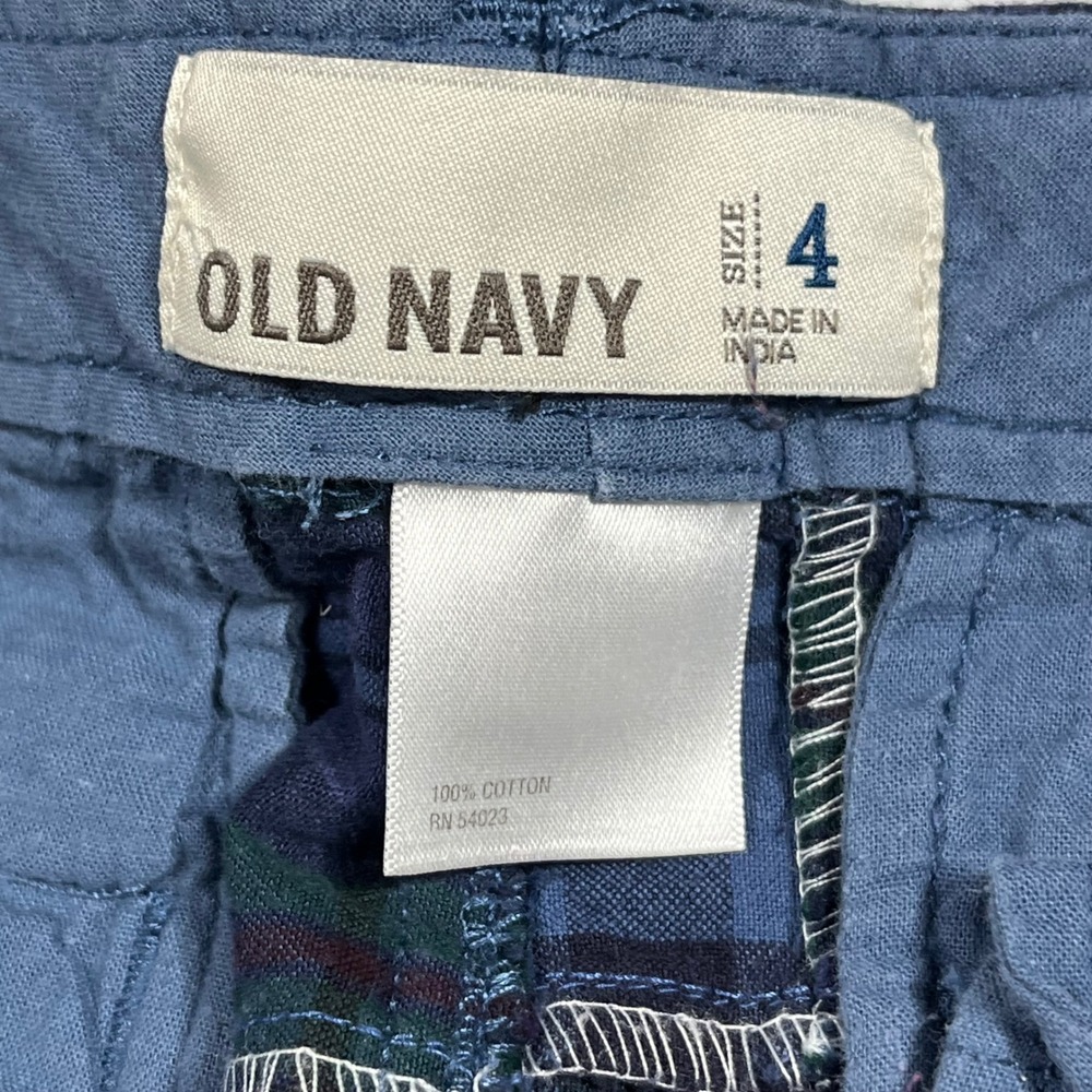 Old Navy Madras Patchwork Plaid Preppy Mini Skirt Womens Size 4 Cotton VTG 90s - Picture 8 of 9